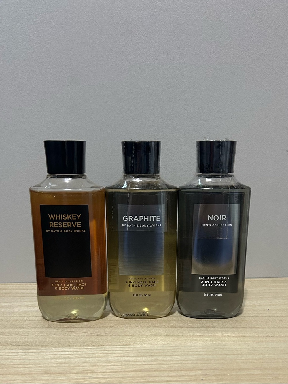 NEW 3 Set Bath & Body Works 2-in-1 Face + Body Wash